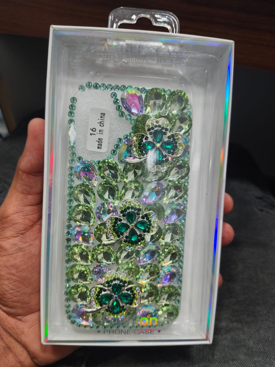 LUXURY FLOWER STONE CASE 17PROMAX