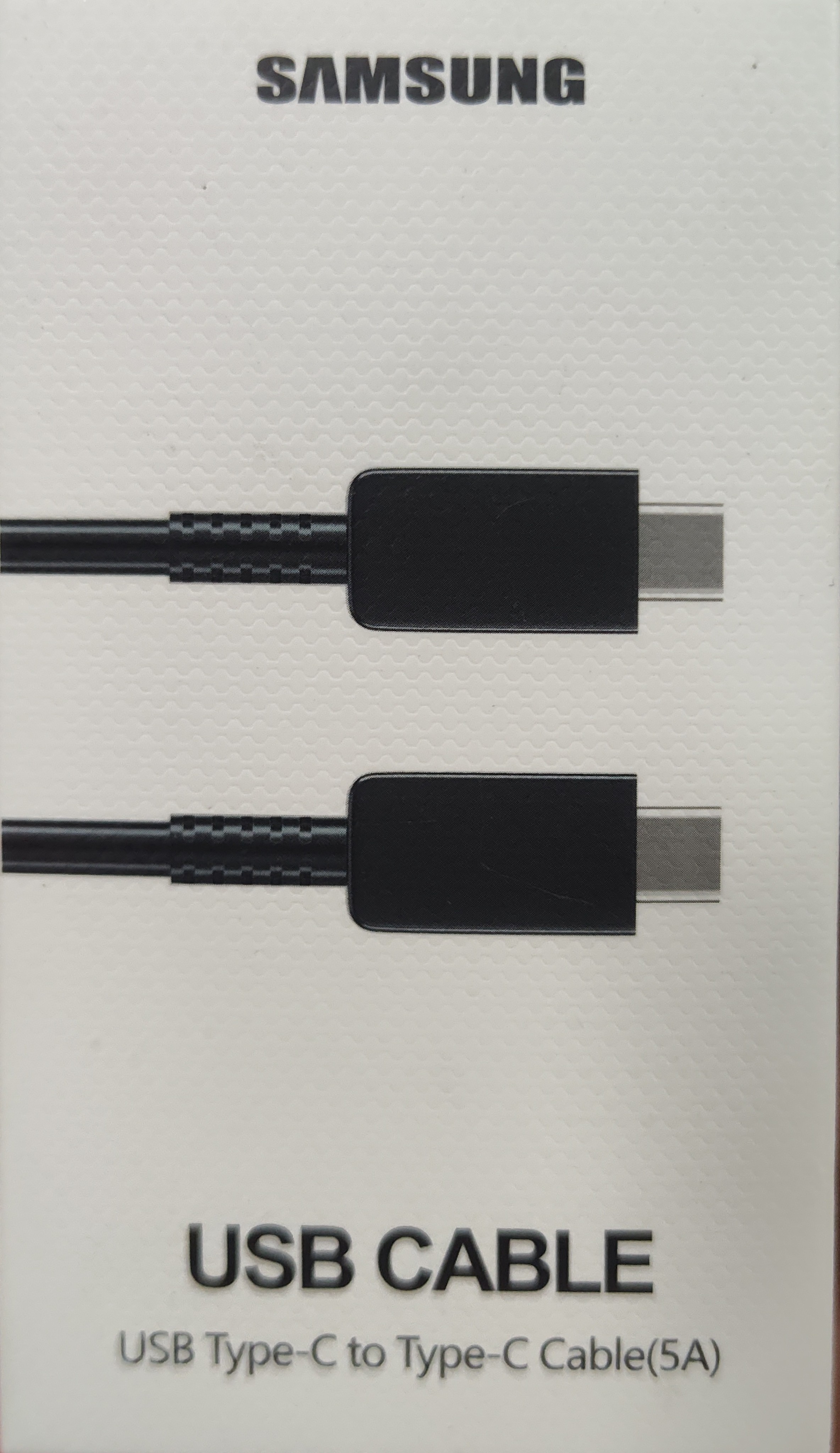 SAMSUNG TYPE C TO C 5A CABLE (T/A)