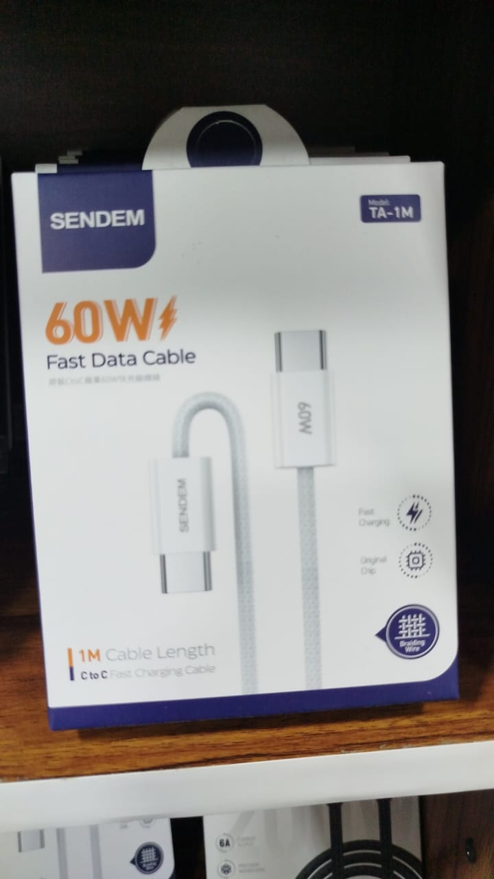 SENDEMTA-1M 60W C-C Fast Cable