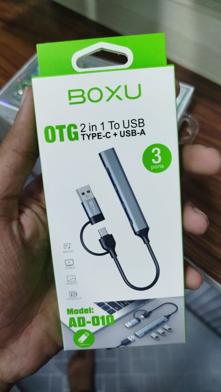 BOXU OTG 2IN1 TYPE C + USB